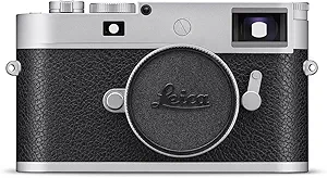 Leica M11-P Camera with 60MP BSI CMOS Sensor with Triple Resolution Technology and 256GB Internal Memory (Silver)