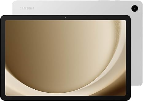 Samsung Galaxy Tab A9+ Plus 11” 64GB Android Tablet, Big Screen, Quad Speakers, Upgraded Chipset, Multi Window Display, Slim, Light, Durable, Kids Friendly Design, US Version, 2024, Silver