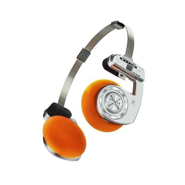 Poofek New Trendy American Retro Over-ear Wireless Bluetooth Headphones: Stylish for Outdoor Outfits and Photo Shoots
